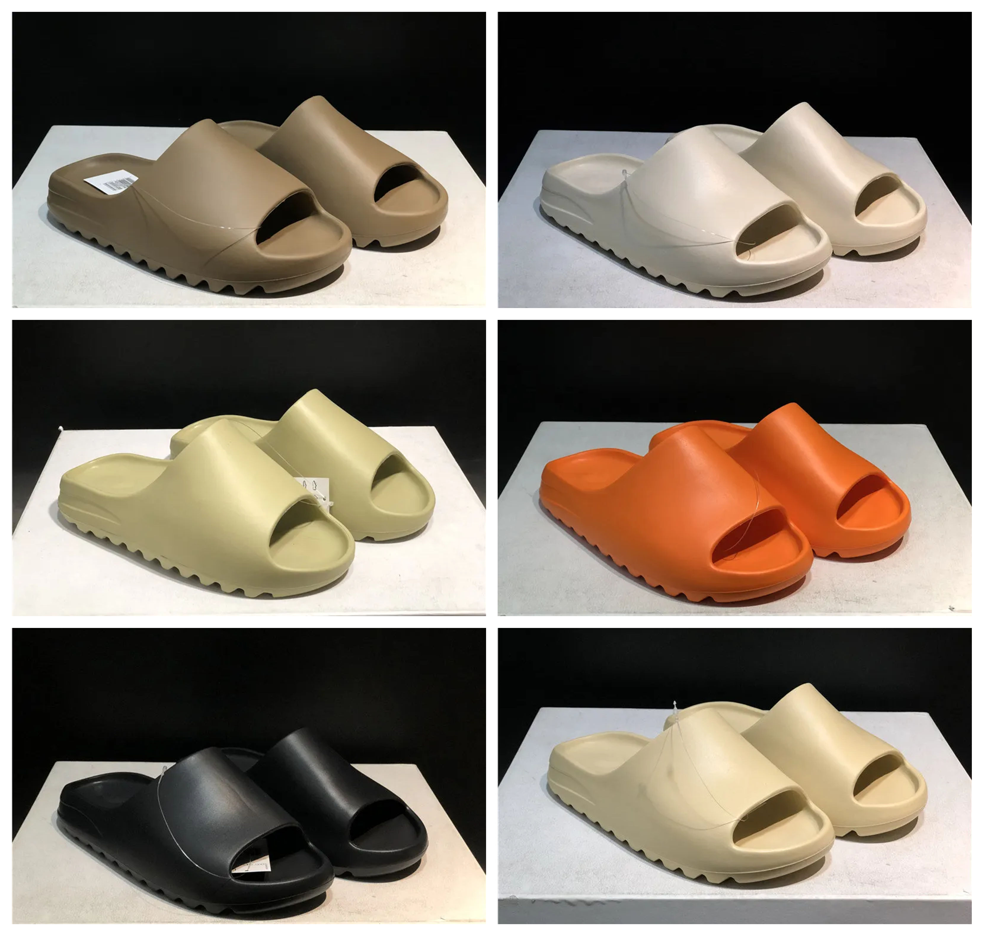 Enflame Slippers Bone White Black Soft Sandals Top Quality Outdoor Trainers Sand Resin Slide Gold sneakers Beach Hotel Gear Bottoms Design Stylish Footwear