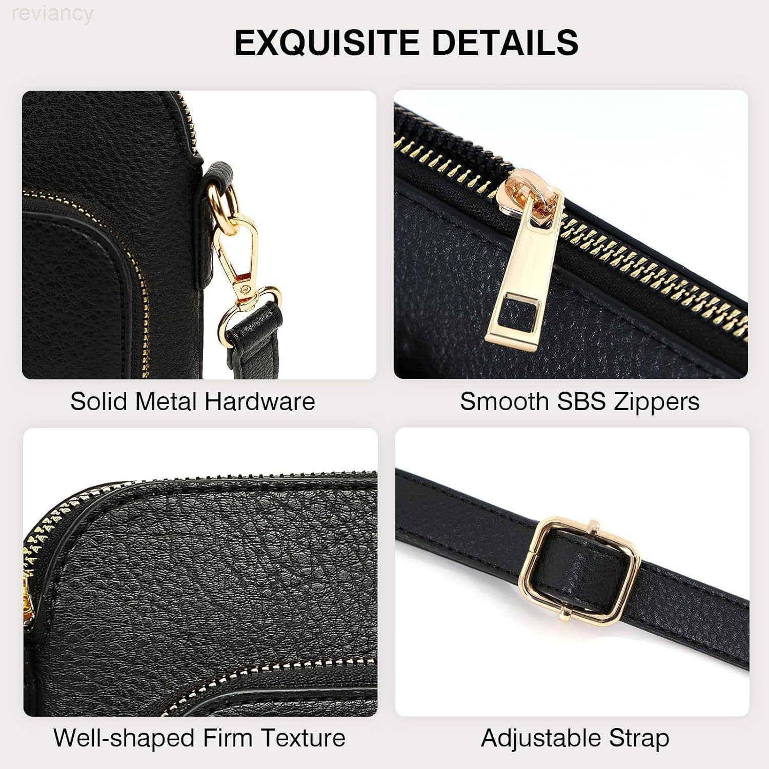 Crossbody Bag for Women PU Leather Shoulder Bag Trendy Small Crossbody Purse Bag for Travel Work PartyW250908