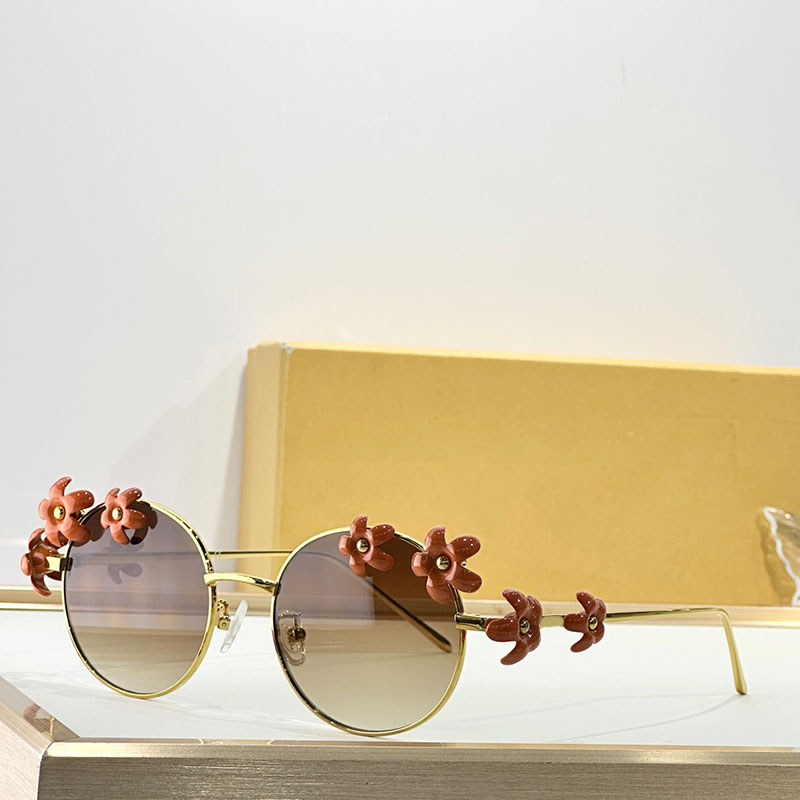 Ladies oval metal vintage sunglasses women men embellishments New fashion woman mens sunglasses designer brands glasses Outdoor personality UV400 Lunettes Gafas
