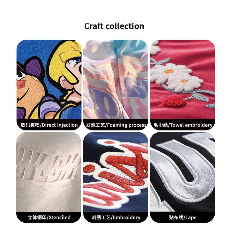 High-Quality Oversized Zipper Cotton Hoodie for Men and Women, Warm Pullover with Silk Screen Powder Puff Print