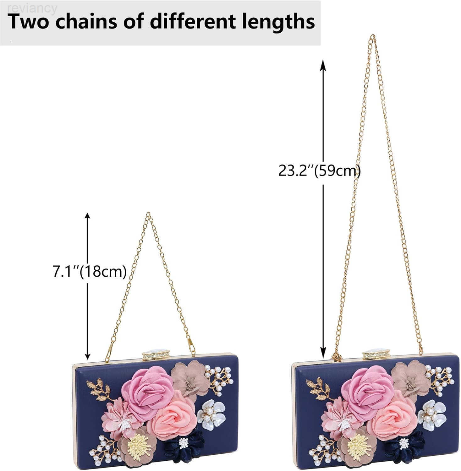 Evening Bag for Women Flower Wedding Evening Clutch Purse Bride Floral Clutch BagW250908