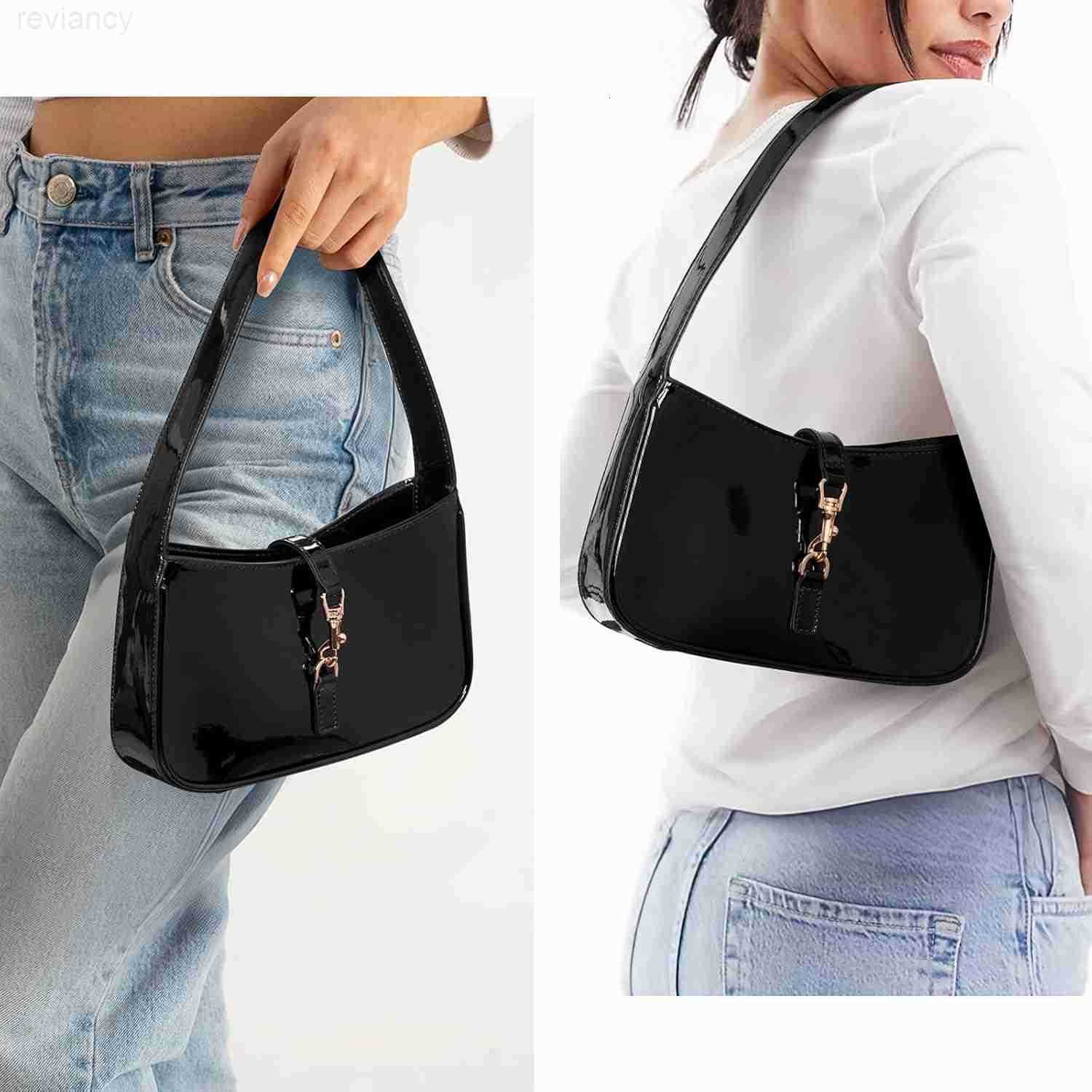 Shoulder Bags for Women Y2k Trendy Purse Cute Hobo Tote Handbag Mini Clutch Purse Underarm Bag With Zipper ClosureW250908