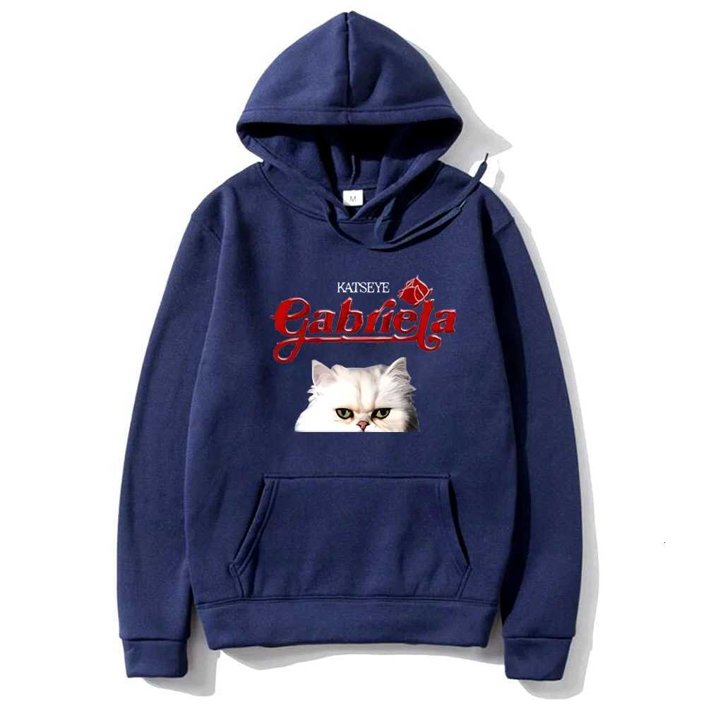 Katseye Gabriela Cat Graphic 2025 Hoodie Men Womens Cute Fashion hip hop streetwear kpop Fleece Clothing Long sleeve pulloversXJ250908