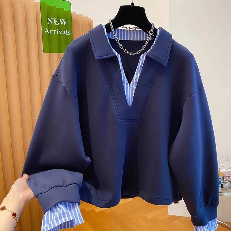 2025 Super Dalian Hoodie Casual Versatile Lazy Style Long Sleeve Sportswear Autumn Trend Winter design Vacation Two piece Autumn/Winter New Designer C