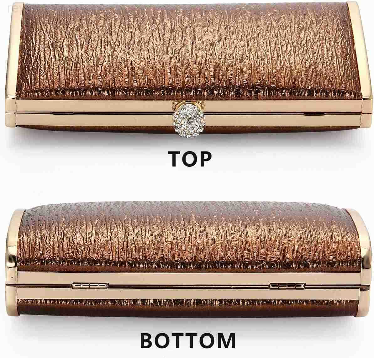 Women Evening Clutch Bags Metal Frame Evening Bag Night Purse Handbag Wedding Prom Party Cocktail Bridal ClutchesW250908