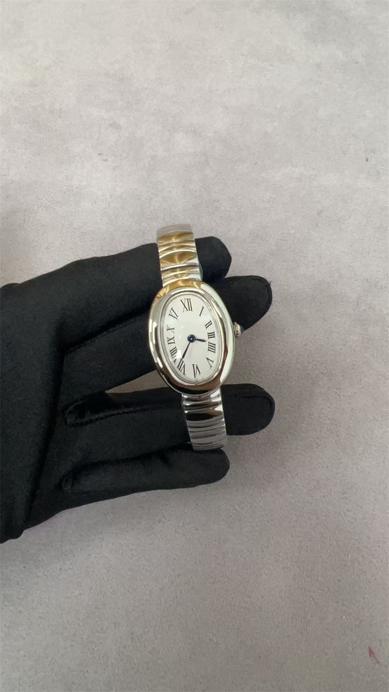 23mm Top Luxury Designer Brand Womens Watch Elegant Fashion High Quality Waterproof Quartz Bathtub Ladies Wrist Watches stainless steel Strap ca0101