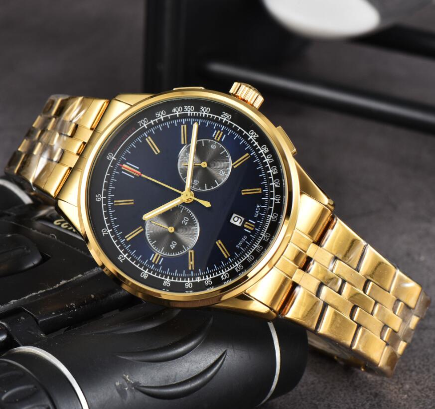 2025 Hot Sale Luxury BR Watches for Men CHRONOMETER 1884 Quartz Wristwatch stainless steelStrap Automatic Date Daily Waterproof Business for Wholesale Watches #75