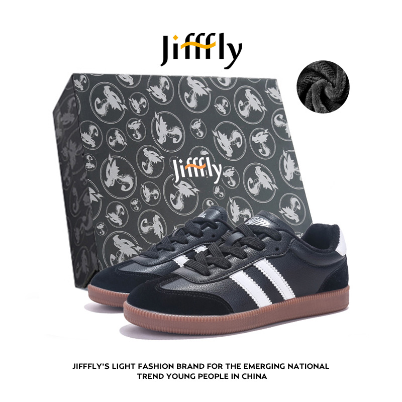 Jifffly free shipping designer Running Shoes mens womans sport outdoor trainers casual vintage teenager height increase versatile sneakers black white