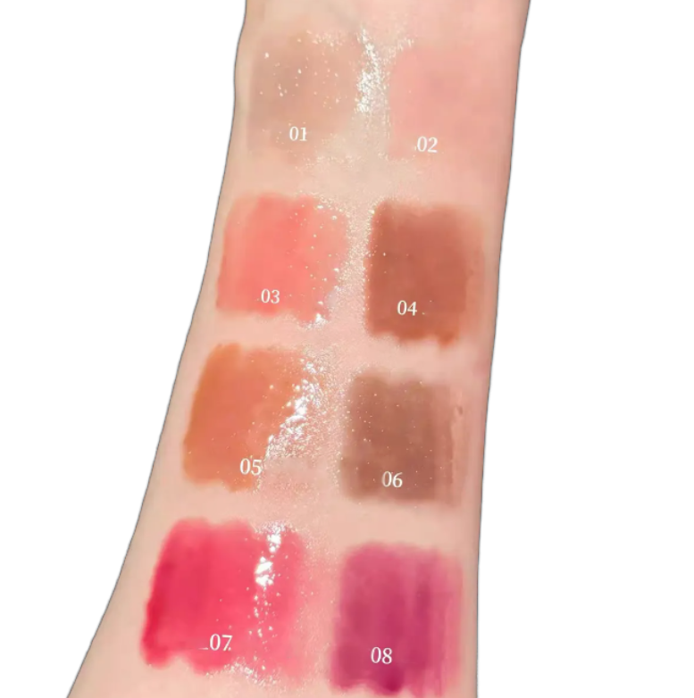 Makeup Lip Oil Gloss 6ml Loveshine Plumping Liquid Lipstick Moisturizing Repulpant Crystal Shiny Glitter Lipgloss 10colors Beauty Lips Cosmetics