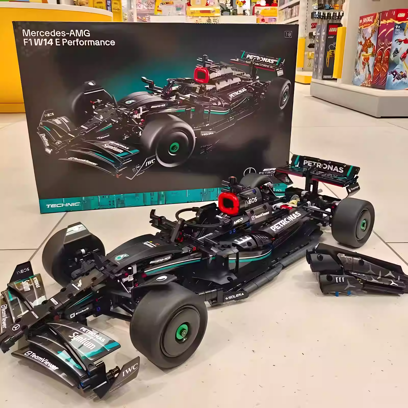 100% original Leg0 63cm toy brick Racing High-quality compatible Building Blocks Sports Car Mechanical Group Boys Assembly Toy Holiday Gift