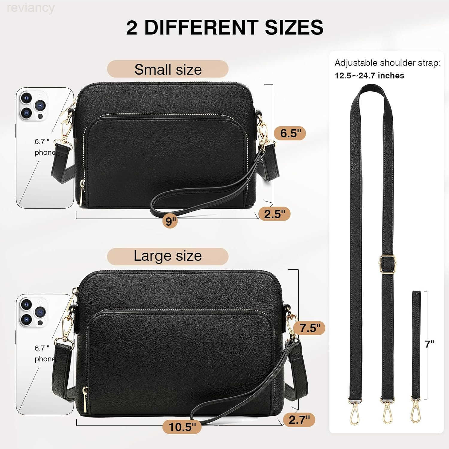 Crossbody Bag for Women PU Leather Shoulder Bag Trendy Small Crossbody Purse Bag for Travel Work PartyW250908