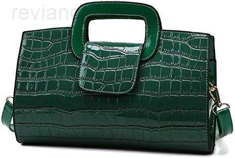 Women Vintage Flap Tote Top Handle Satchel Handbags PU Leather Clutch Purse Shoulder BagW250908