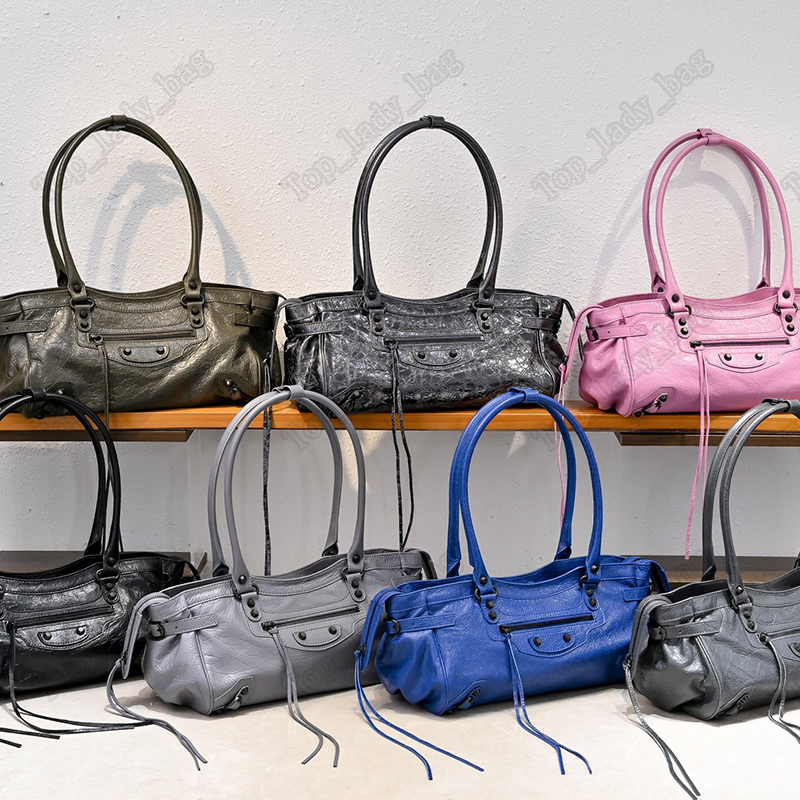 latest style Arena Le City East West shoulder bag Underarm long handle motorcycle bag Mirror quality 1.1 designer bag Real leather women's handbag