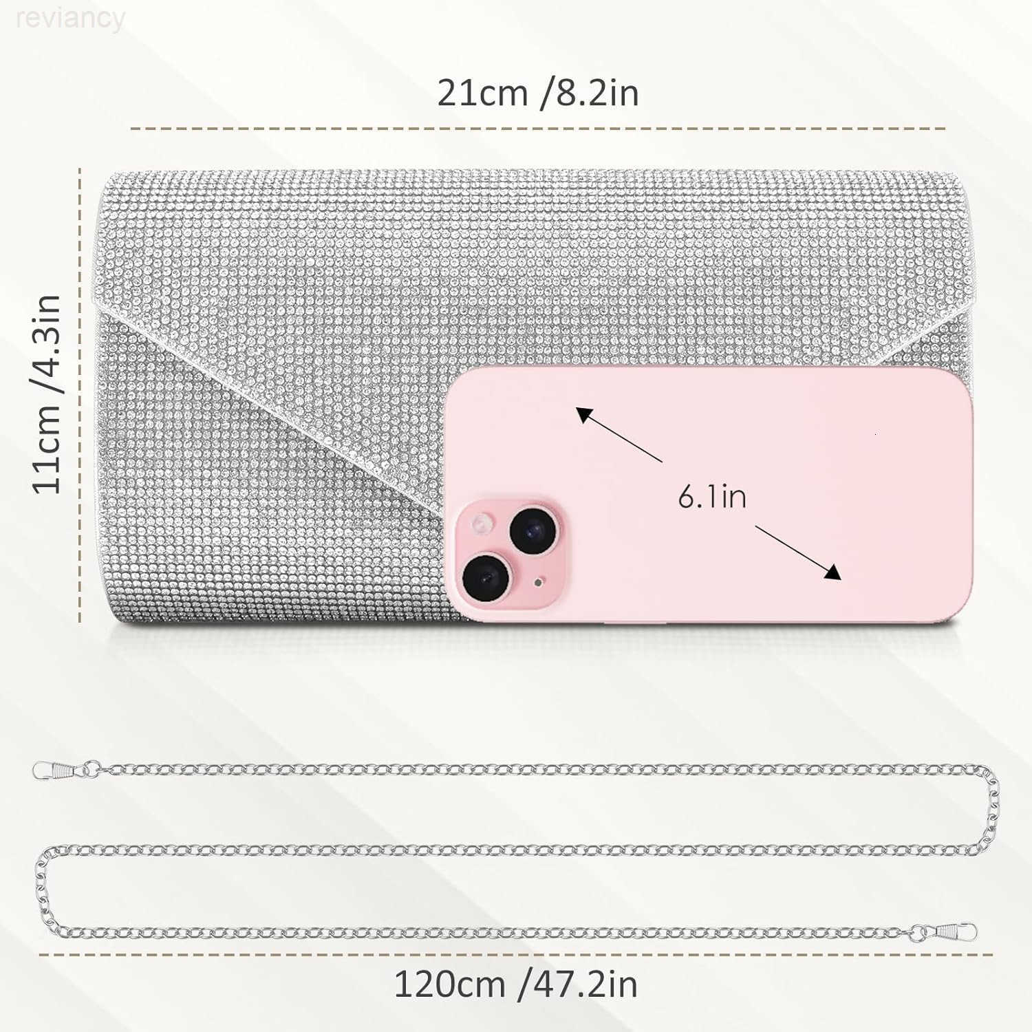 Clutch Purses for Women Sparkly Glitter Evening Bags Handbag for 1920s Party Wedding Engagement PromW250908