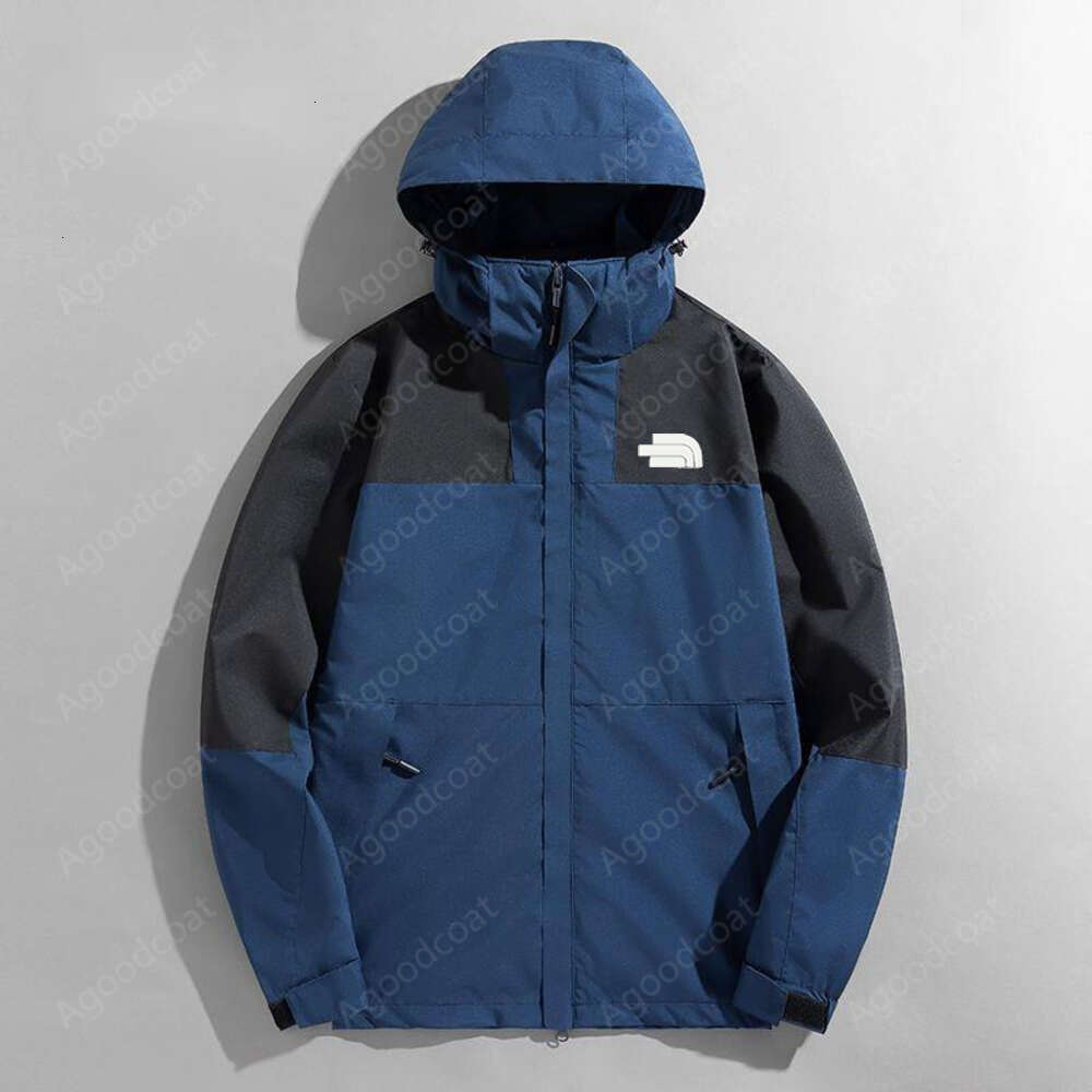 Outdoor Sports Coat Windbreaker Jacket for Men Waterproof Hoodie Jacket Designer Outdoor Winter Jackets Coat Outdoor Leisure Sports Windproof Waterproof Coat