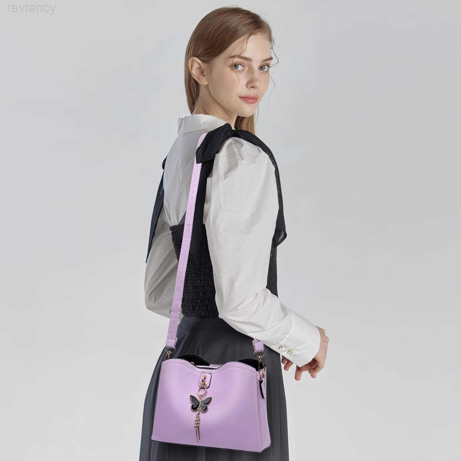 Small Crossbody Bags for Women Fashion Purses for Teenage Girls Lightweight Handbags Shoulder BagW250908