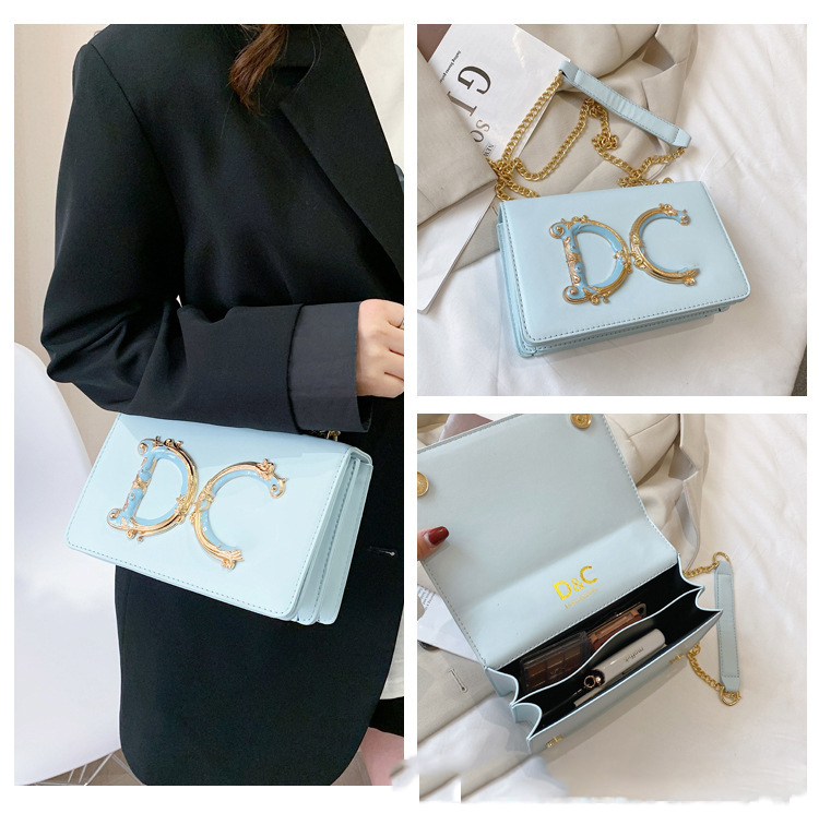 Shoulder Bags High-grade Texture Banquet Small Square Bag Women's Fashion And Versatile Chain Crossbody