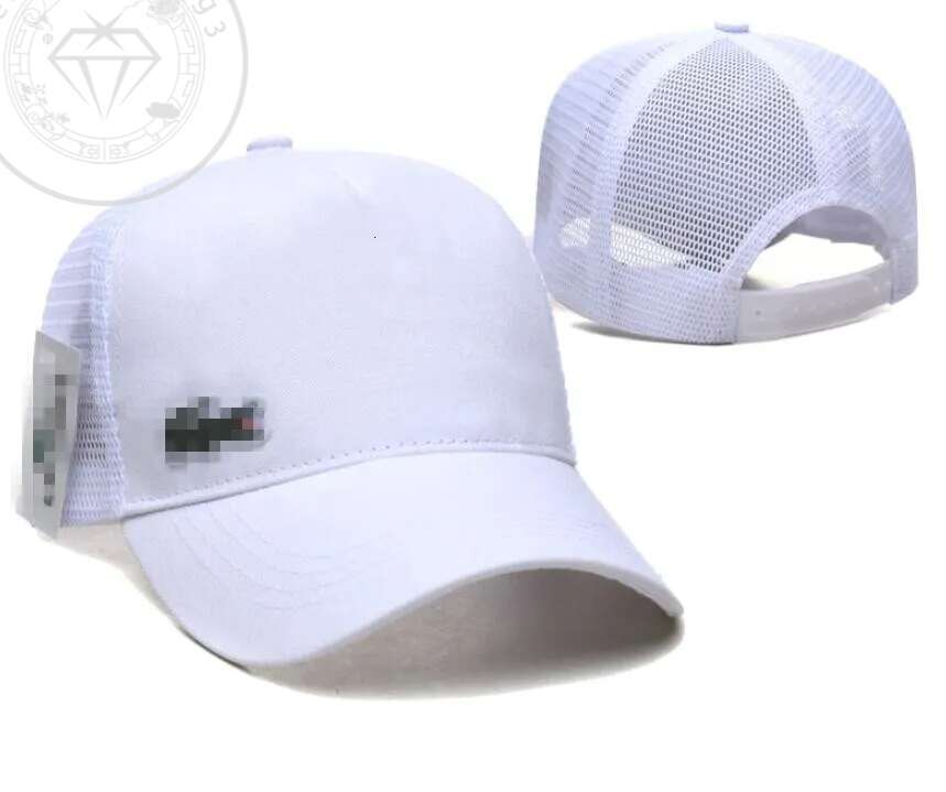 Designer Hat Lacos Baseball Caps Polo For Men Womens France Hats Fitted Street Fashion Beach Sun Sports Ball cap Brand Adjustable size a24