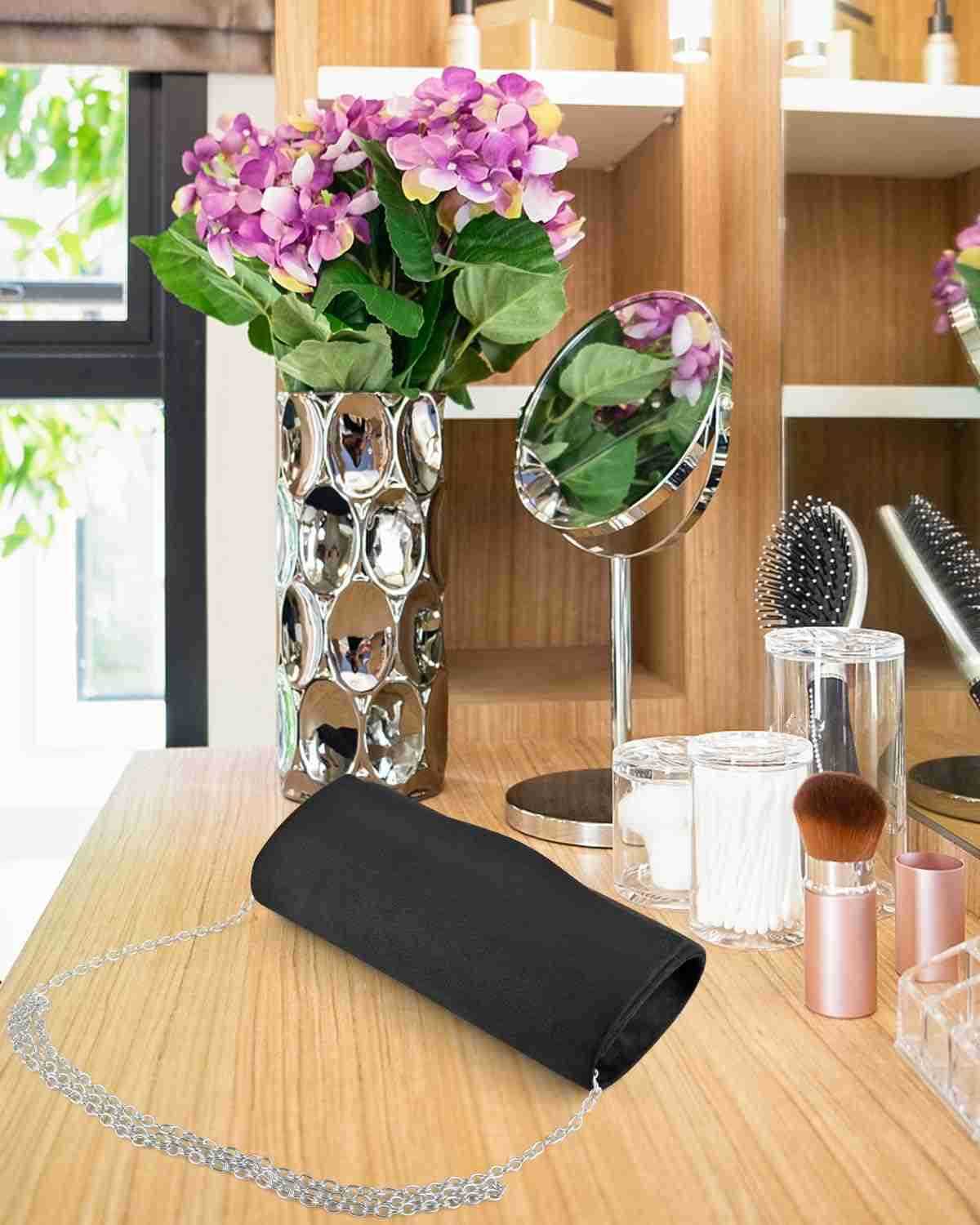 Clutch Purses for Women Formal Evening Bags Suede Shoulder Envelope Party Handbags Wedding Cocktail Prom ClutchesW250908