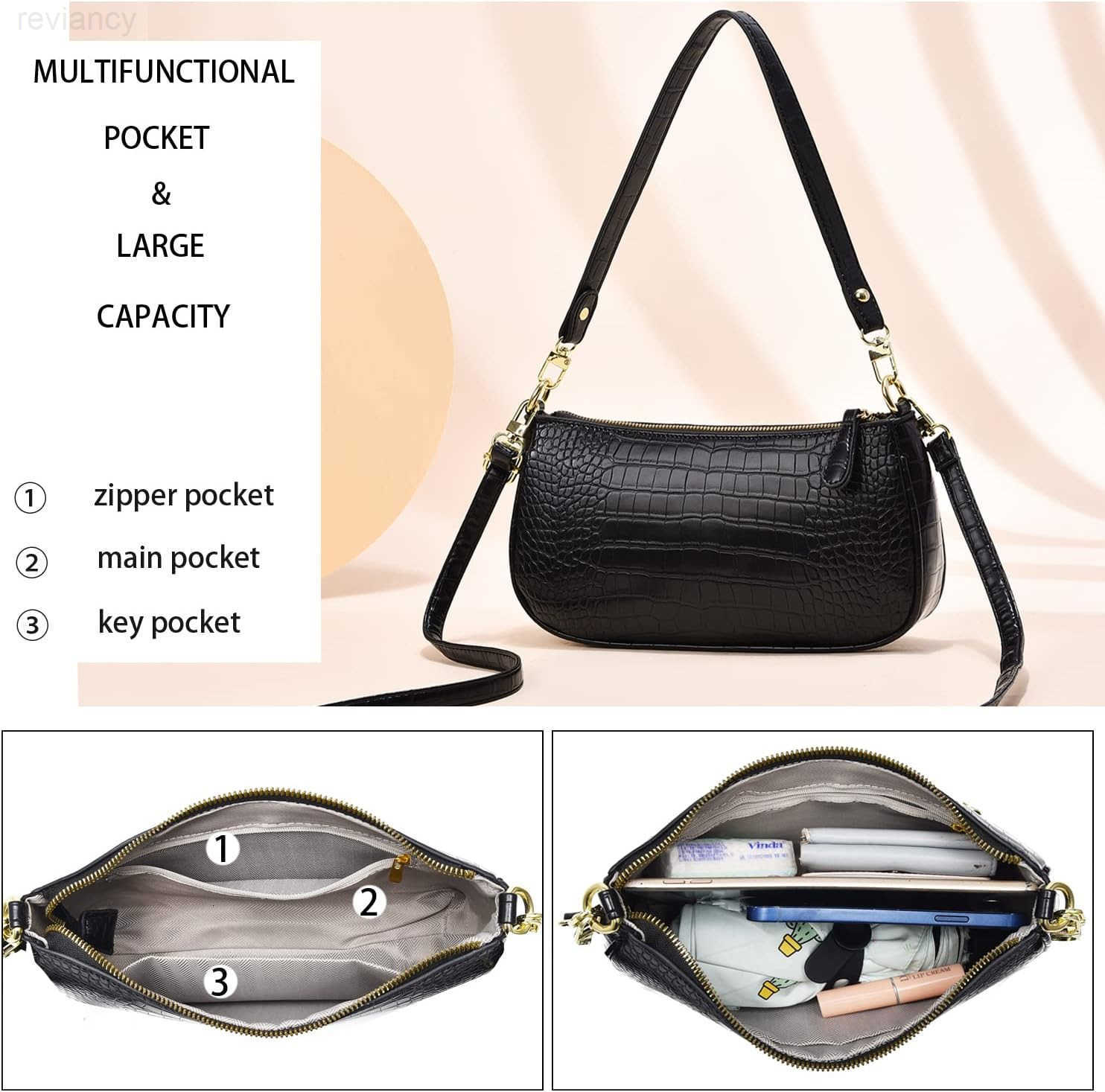Small Tote Shoulder Bags Purses for Women Retro Classic Crossbody Bags Cute Clutch Purse and HandbagW250908