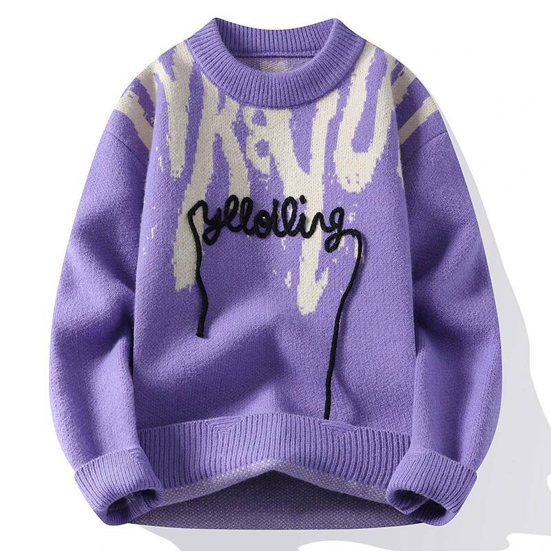 2025 High end Knitted Sweater Luxury Cashmere design Sweater Christmas Jumper Thick Warm Hoodie Men's Autumn/Winter New Designer Clothing
