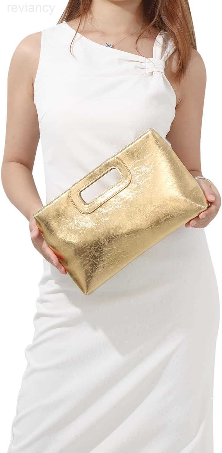Clutch Purses for Women PU Leather Evening Clutch Bag Fashion Handbags for Wedding Cocktail Prom with ChainW250908
