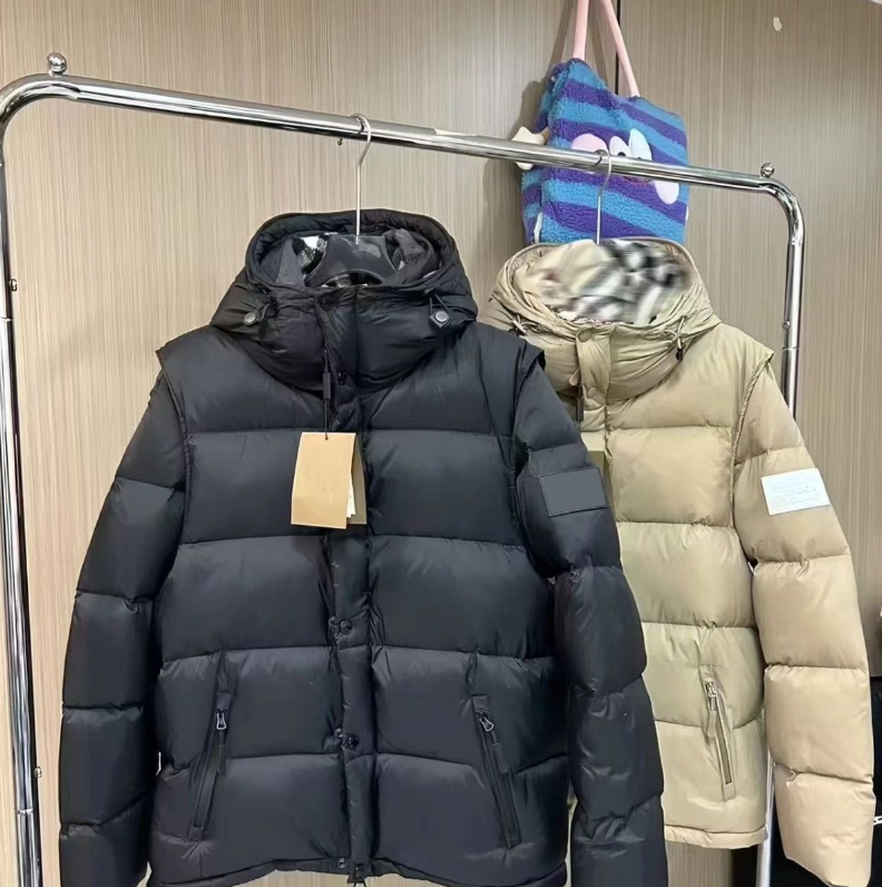 Men's Designer Jacket Winter Puffer cottons Jacket Fashion Hooded Padded Jacket Windproof Warm Unisex Cotton Seed Down-Filled Puffy Coat with Adjustable Hood for Men