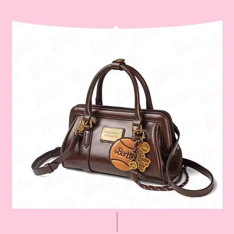 free shipping CHARHP&KEJNT Handheld Bowling Bag Women Maillard Small Square Bag Large Capacity Commuter Single Shoulder Crossbody Bag hot