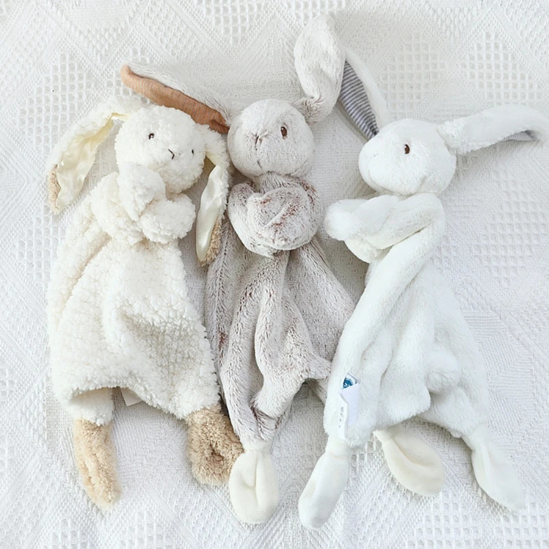 11 Mood Comforter Bunny Baby Teething Toy Soft Animal for Doll Room Decoration Mood Appease Toy for Infant Crib Orname250908