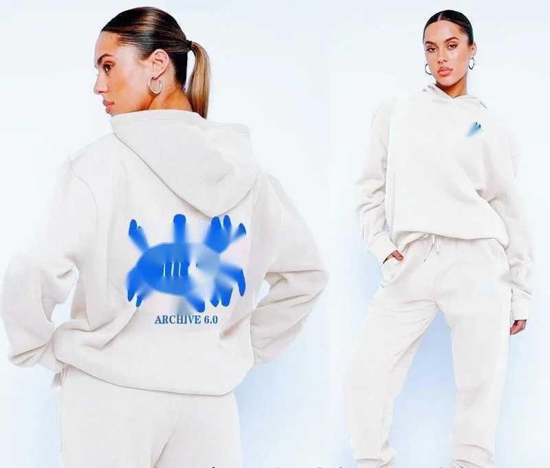 Women's Hoodies Sweatshirts Autumn and Winter Plus Velvet Fashion Hoodie Standard Hip Hop Skateboarding Sports Set Casual High Quality Cotton Set