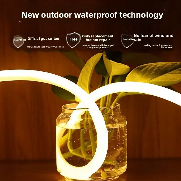 Flexible LED Strip Light, Bright White, Bendable and Easy - Install for Home & Commercial Decoration