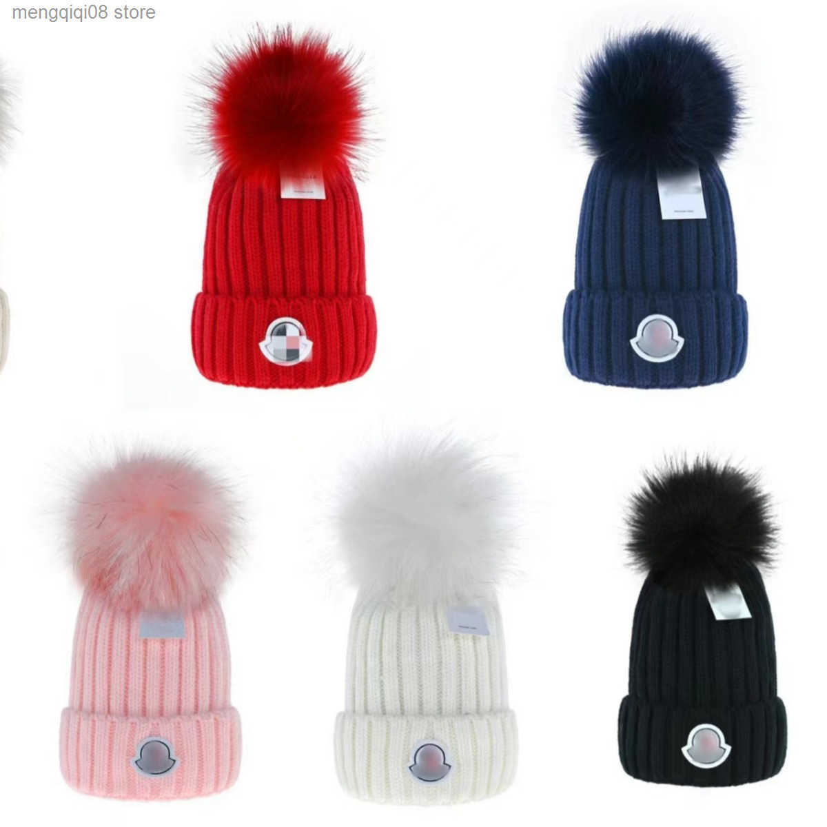 New Style Ball Knit Hat Winter Thickened Outdoor Warm Knitted Hat Winter Fashion Versatile Casual Warm Hat L250908