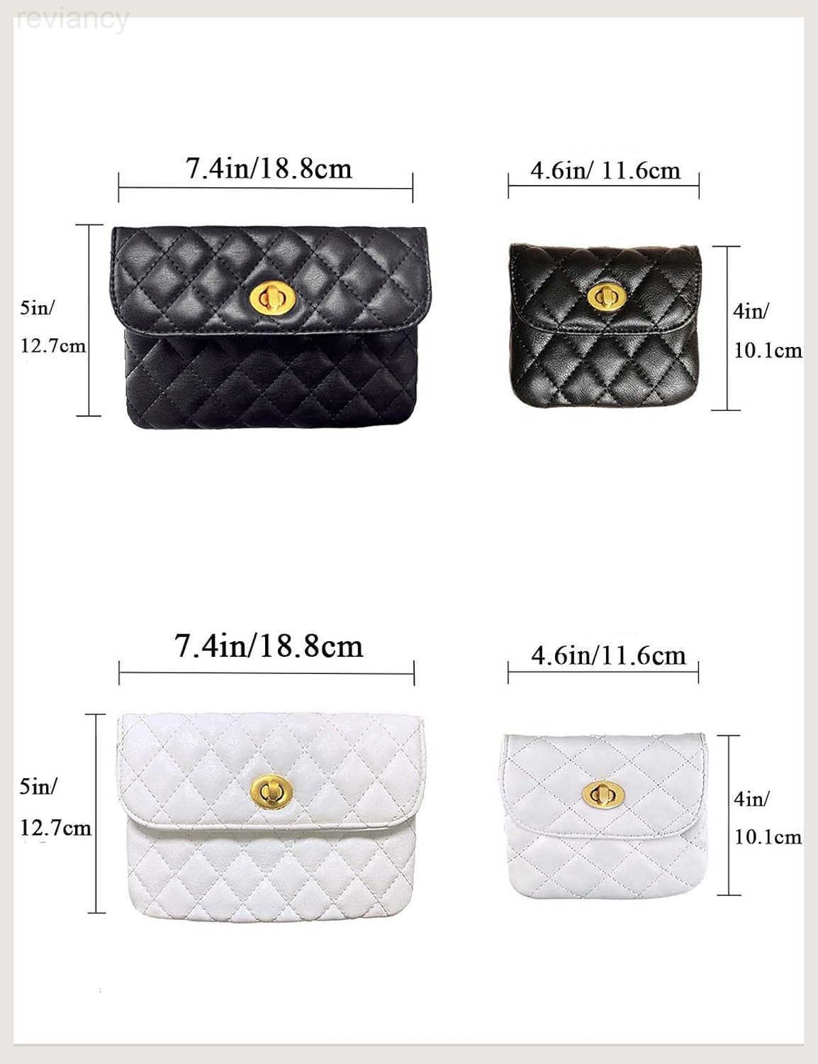 Bag for Women Crossbody Waist Purse Fanny Pack Fashion Evening Clutch Mini Handbag DetachableW250908