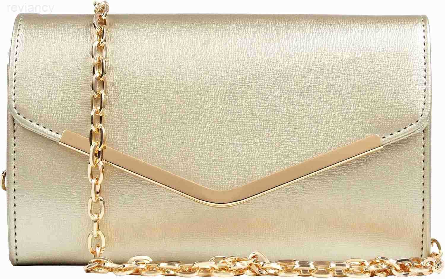 Clutch Purse Evening Bag for Women Envelope Handbag With Detachable Chain for Wedding and PartyW250908