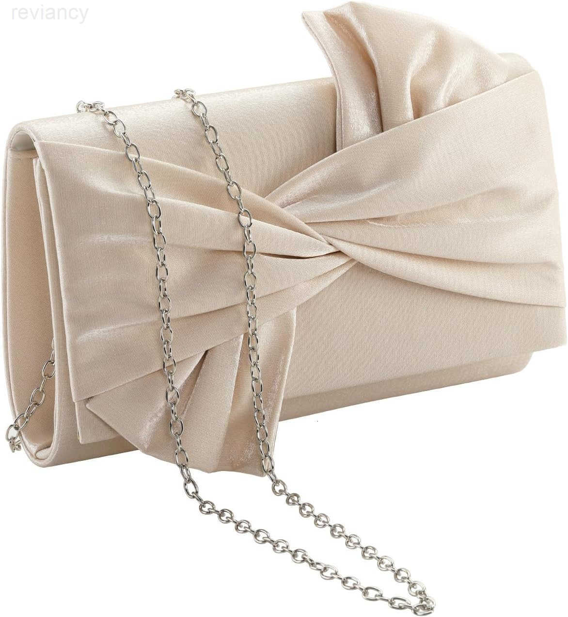 Satin Clutch purse evening bag for women party wedding handbagW250908