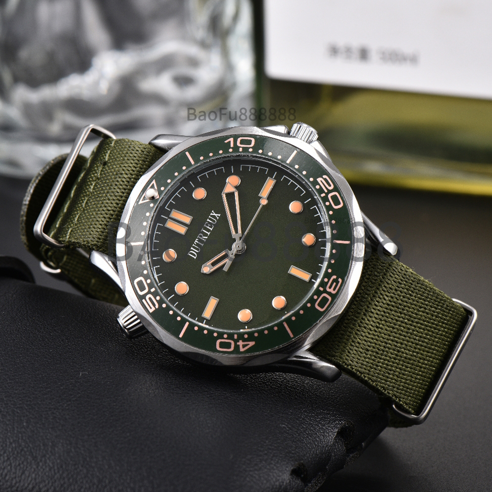 Hot Popular 2026 Quartz Wristwatch Luxury Watches for Men Automatic Date Rubber Strap Business New Color Watch Fashion Male Clocks for Gift Wholesale Dropshipping