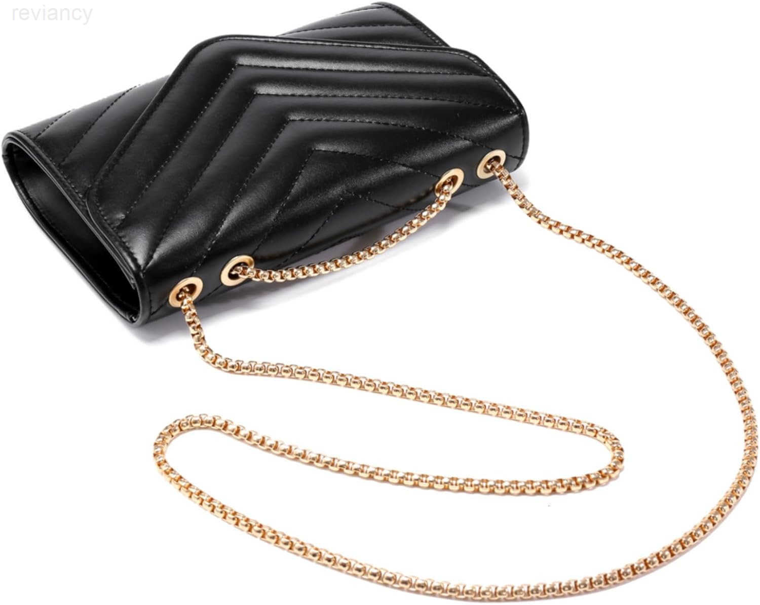Women Small Quilted Crossbody Bags Stylish Designer Evening Bag Clutch Purses and Handbags with Chain Shoulder StrapW250908