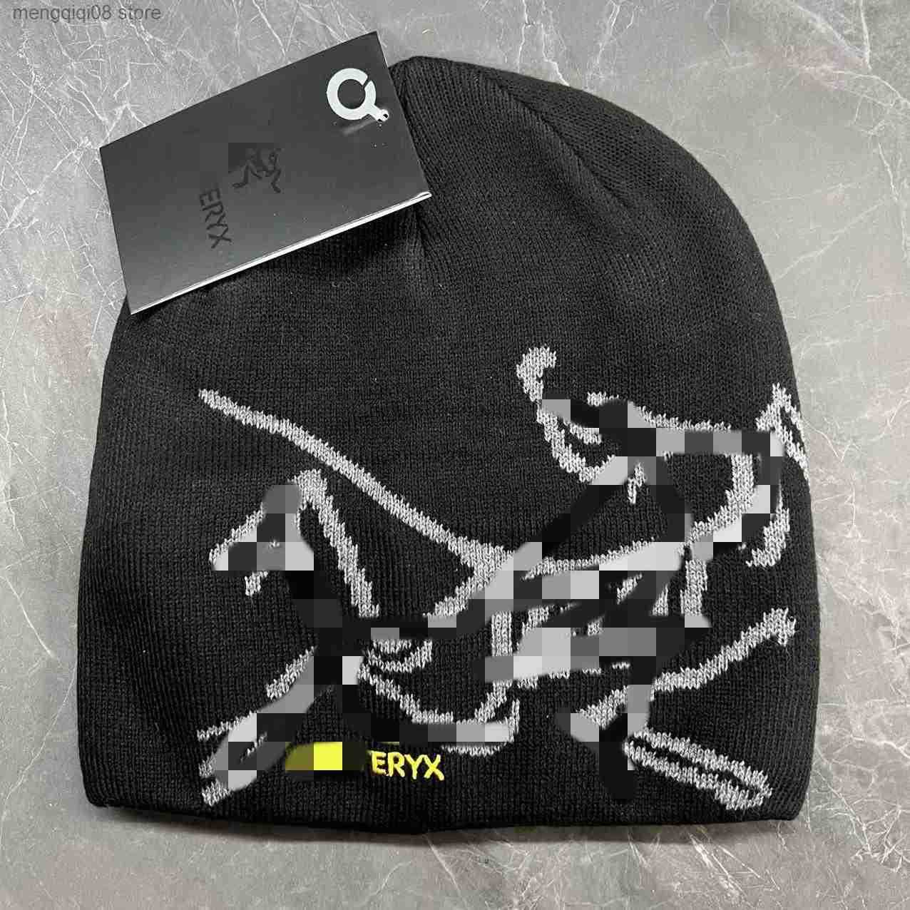 Autumn Winter Fashion Versatile Alphabet Knitted Hat Casual Warm Cold Hat Unisex Knit Hat L250908 1O00Z