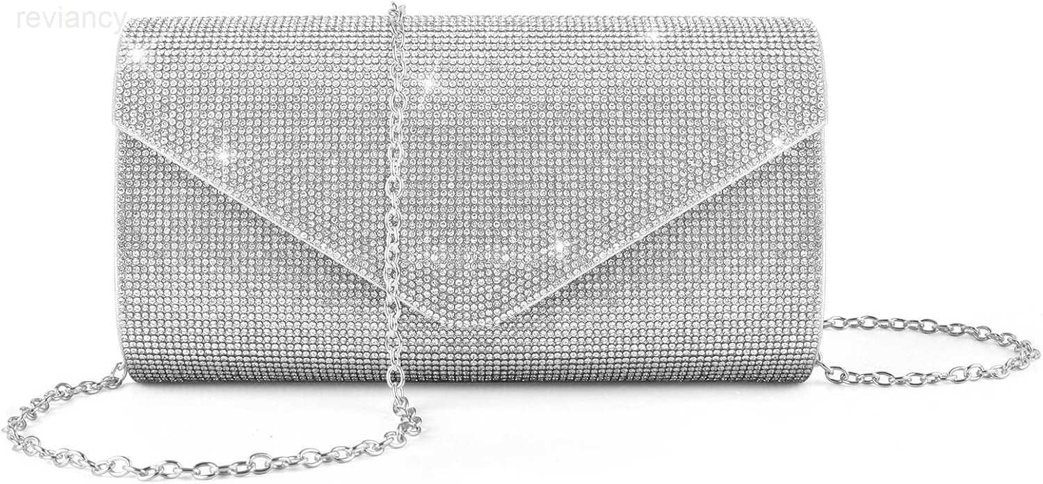 Clutch Purses for Women Sparkly Glitter Evening Bags Handbag for 1920s Party Wedding Engagement PromW250908