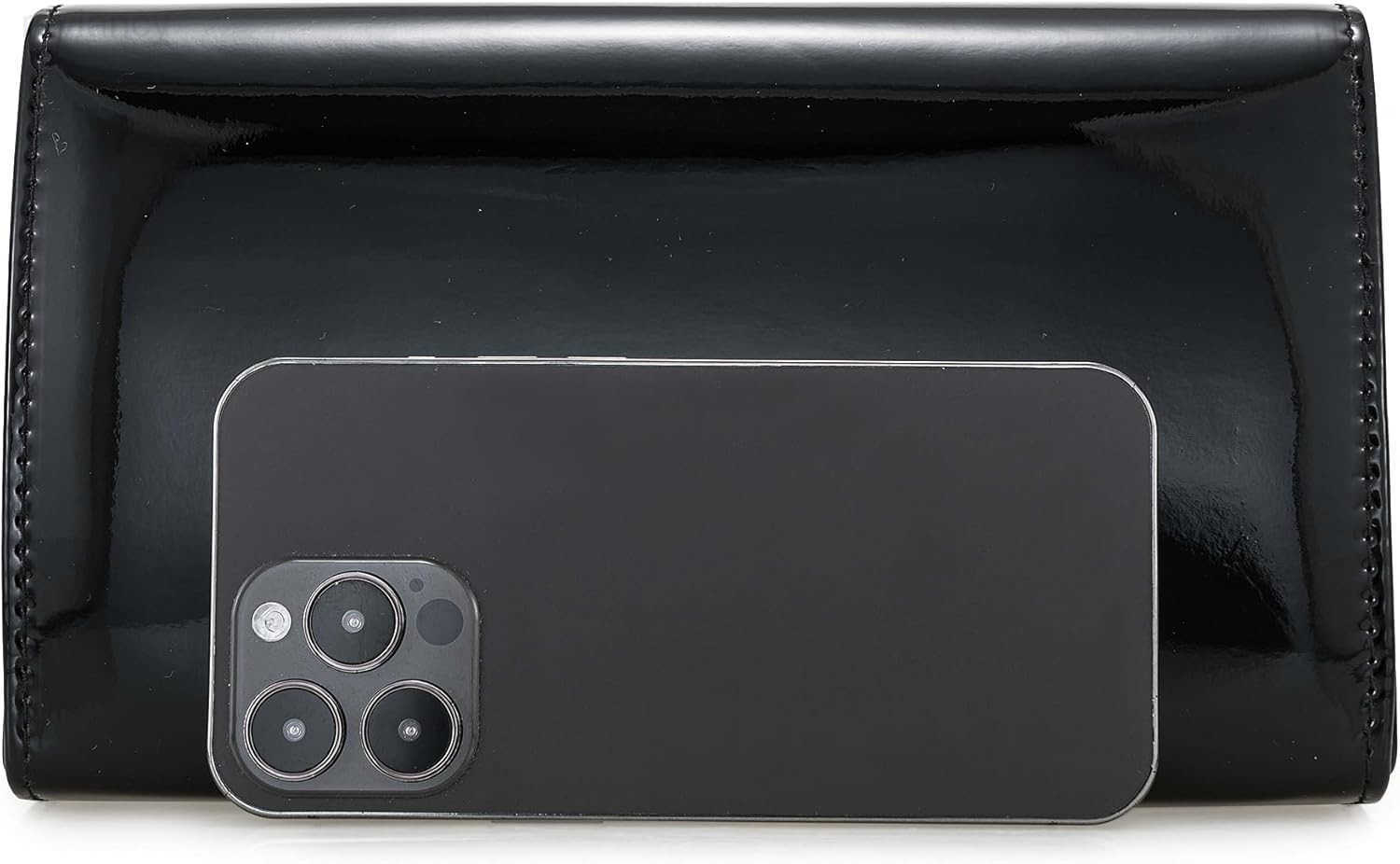 Womens Mirrored Metallic Faux Leather Evening Bag Glimmering Clutch Purse for PromCocktailWeddingPartyW250908