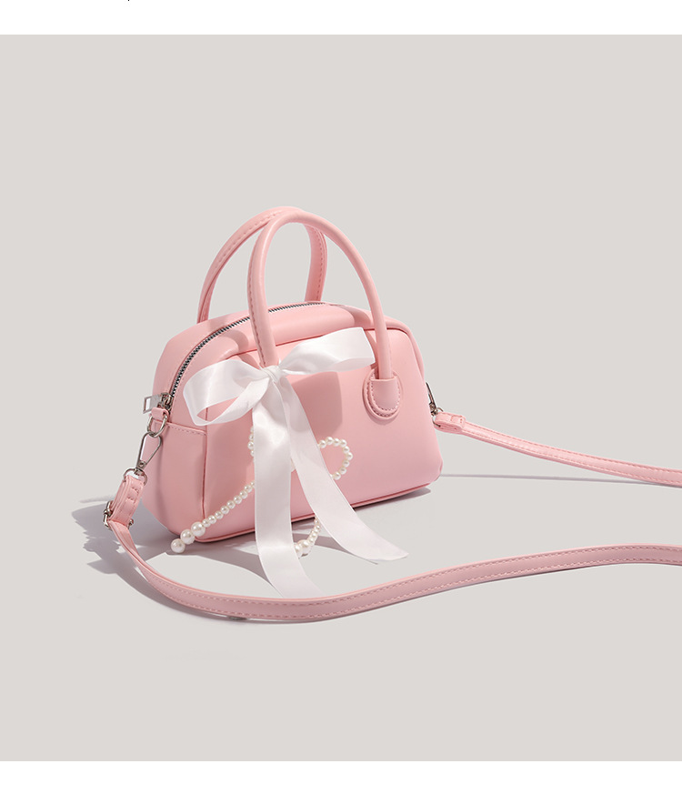 2025 autumn new candy handbag bag niche design versatile fashion trend light luxury elegant pearl women's shoulder bag designer bag