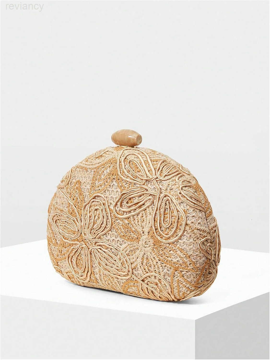 Womens Shell Shaped Clutch Purse Ruched Mini Crossbody Bag Elegant Evening Handbag with Chain StrapW250908