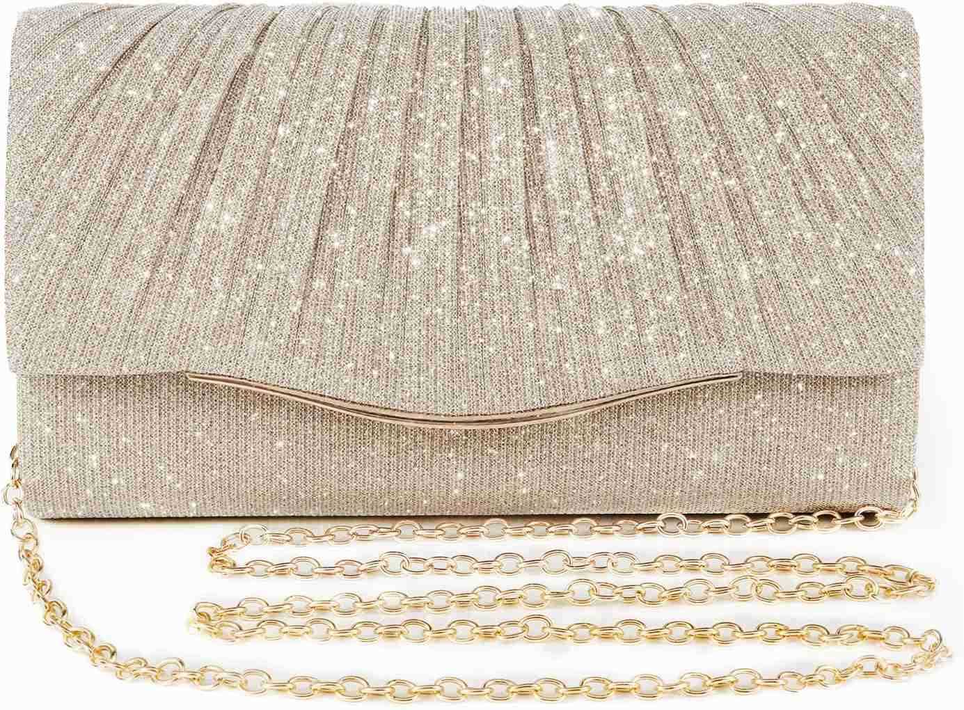 Clutch Purses for Women Formal Dressy Evening Bag Handbags Crossbody Bag for Wedding Cocktail Prom Party Elegance CharmW250908