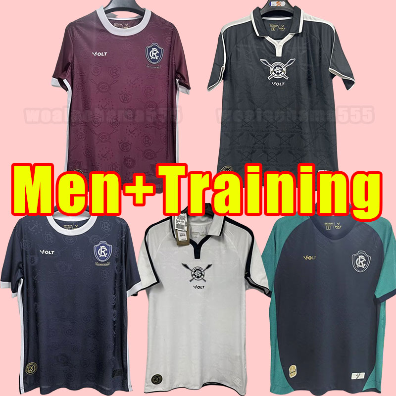 2025 Clube do Remo Mens Soccer Jerseys Home Black Away training 3rd Purple Goalkeeper Football Shirts Short Sleeve Uniforms 2026 25 26