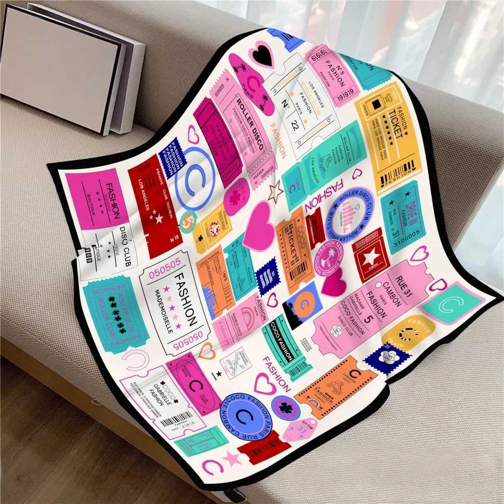 Designer Blanket New Design Letters Flowers Printed Twill Silk Scarf Square Scarves Lady Wraps Kerchief Woman Neck Shawl Wraps Echarpes 90CM Y250908a