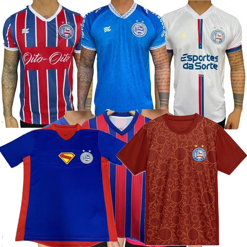 1988 2024 2025 2026 EC Bahia soccer jerseys E.RIBEIRO ERICK M.ARAUJO ALEXANDRE YAGO ADEMIR JOSE CAULY L.RODRIGUEZ WILLIAN 24 25 26 football shirt