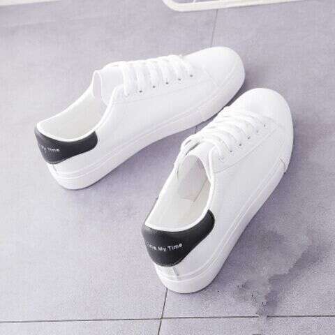 Shoe Simple Design Students Sneakers Board Fashion Casual Women Men Unisex Footwear Sport School White Shoes