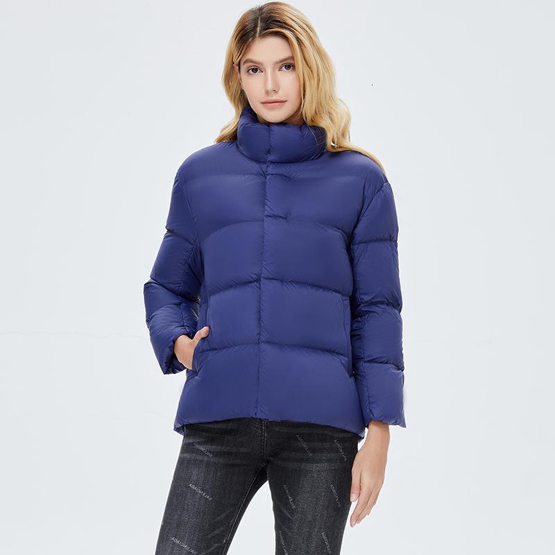 Solid Thicken Women Cotton Coat Long Sleeve Stand Collar Zipper Pocket Drawstring Female Coats 2023 Winter Casual Lady Outwer 231222