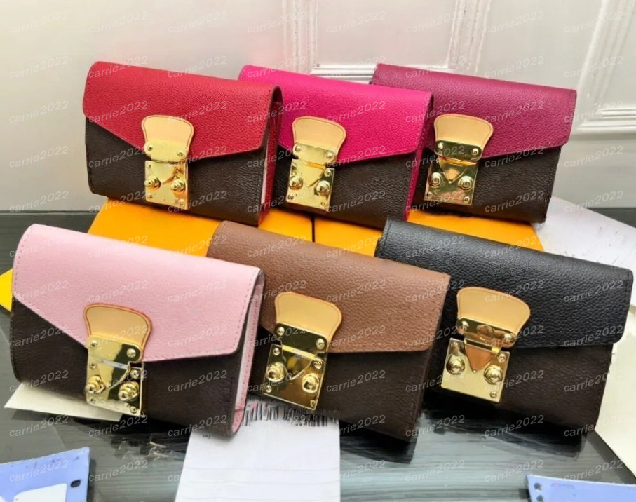 Ladies wallet holders Fashion Casual Designer Luxury Wallet Coin Purse Key Pouch Credit Card Holder TOP Quality M67478 Business Card with box