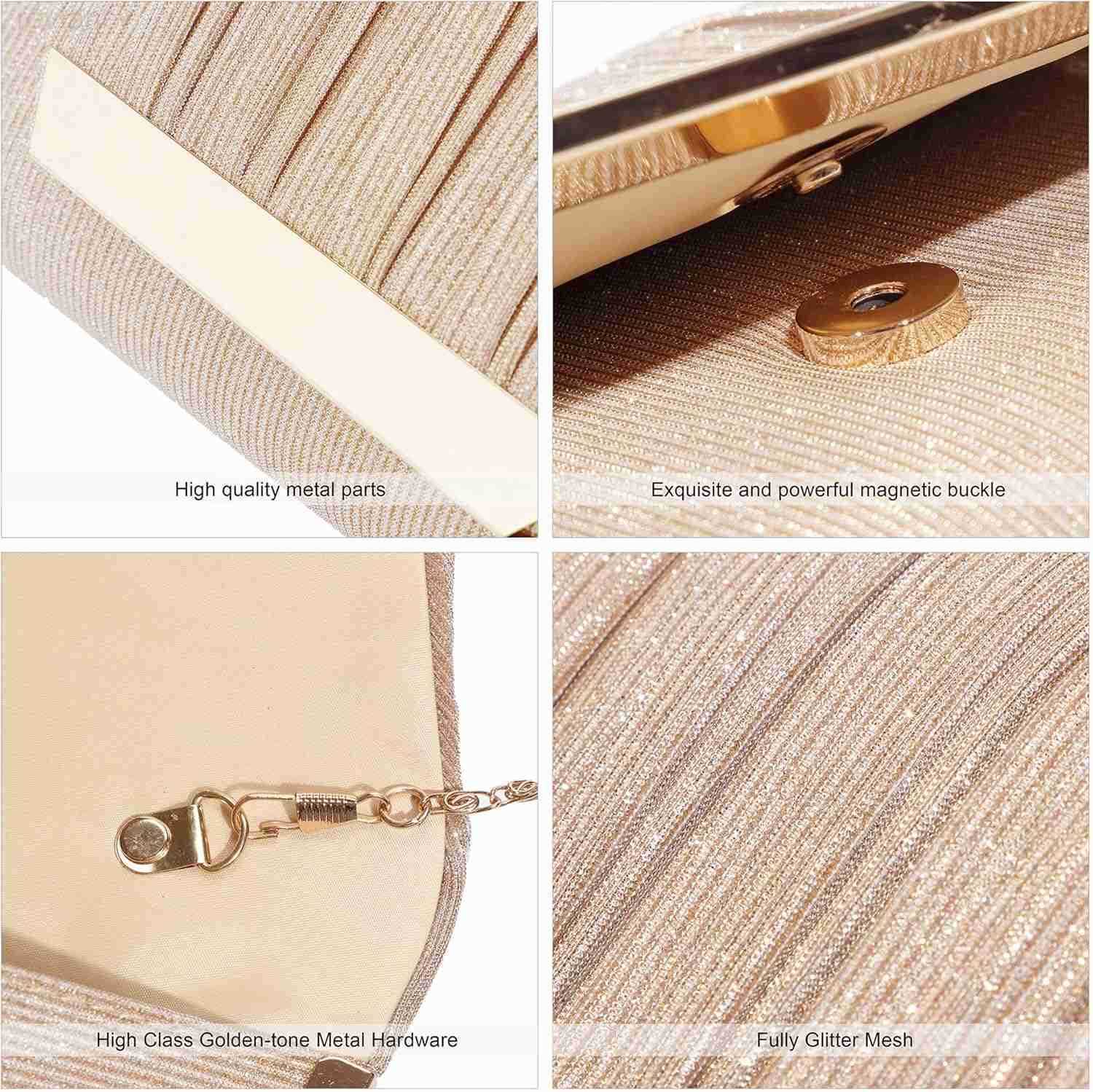 Clutch Purses for Women Evening Bags Clutches Flap Envelope Handbags Large Wedding Party Prom PurseW250908
